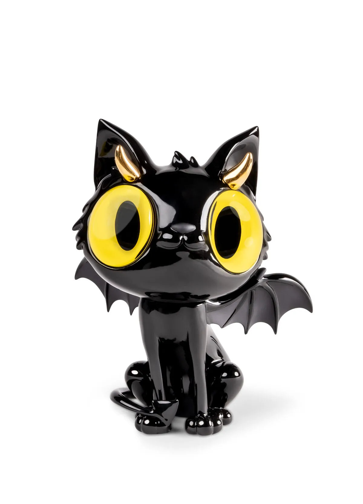 Little Devil Cat - Sculpture de Javier Calleja