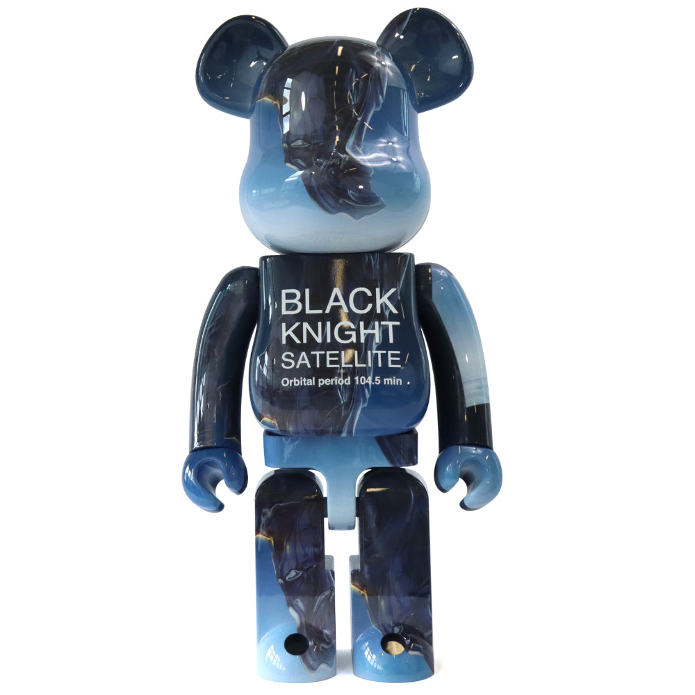 1000% Bearbrick Black Knight Satellite