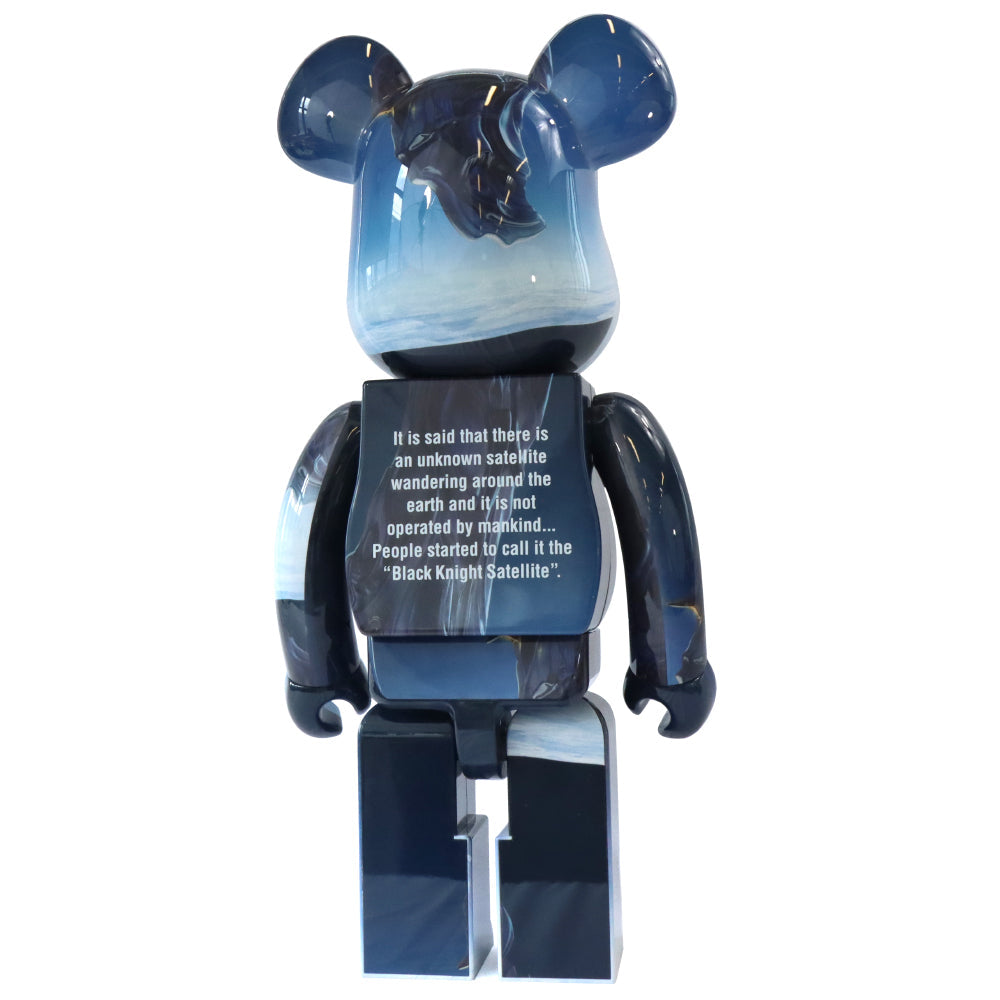 1000% Bearbrick Black Knight Satellite
