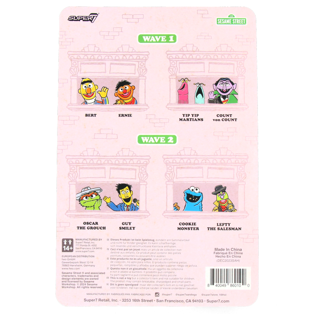Sesame Street ReAction Figures Wave 2 - Guy Smiley