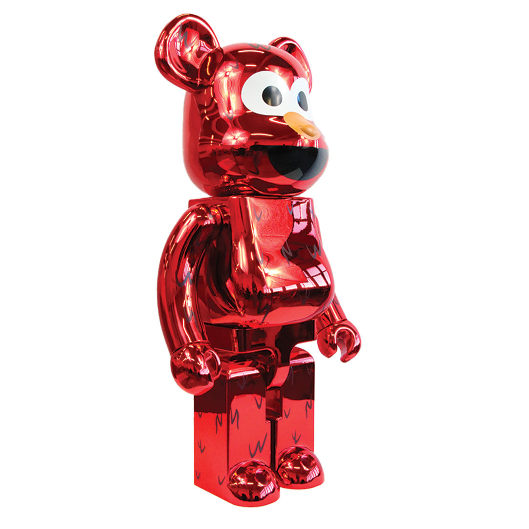 1000% Bearbrick Elmo Chrome Ver.