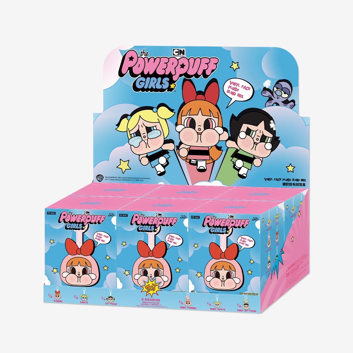 Crybaby x Powerpuff Girls Series - Vinyl Face Plush