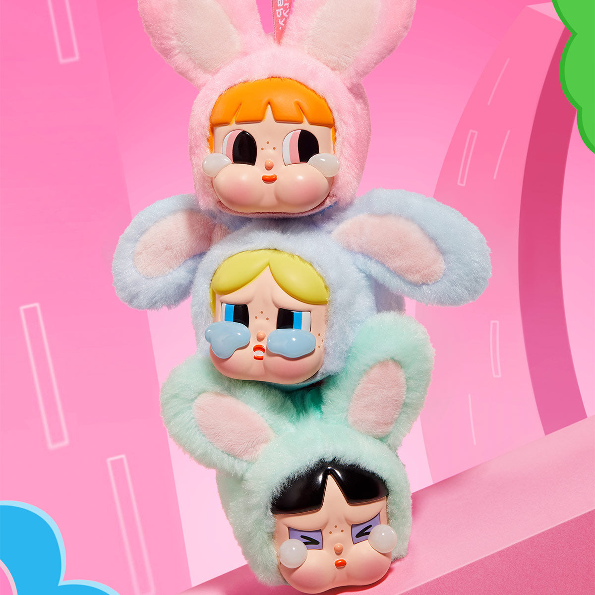 Crybaby x Powerpuff Girls Series - Vinyl Face Plush