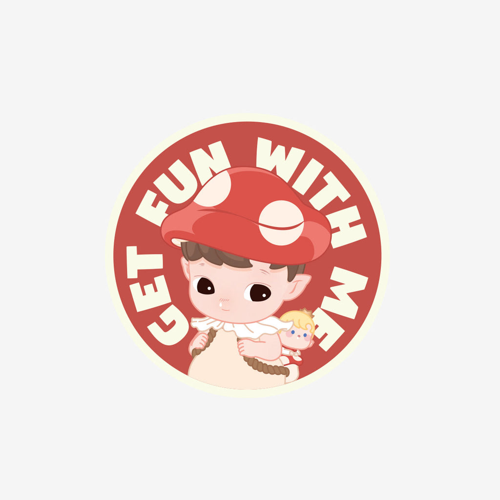 Hacipupu Adventures in the Woods series Tinplate Badge Blind Box