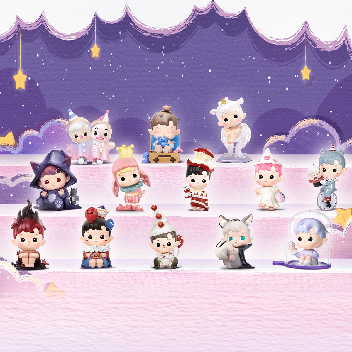 Hacipupu A Night of Fantasy Series Figures