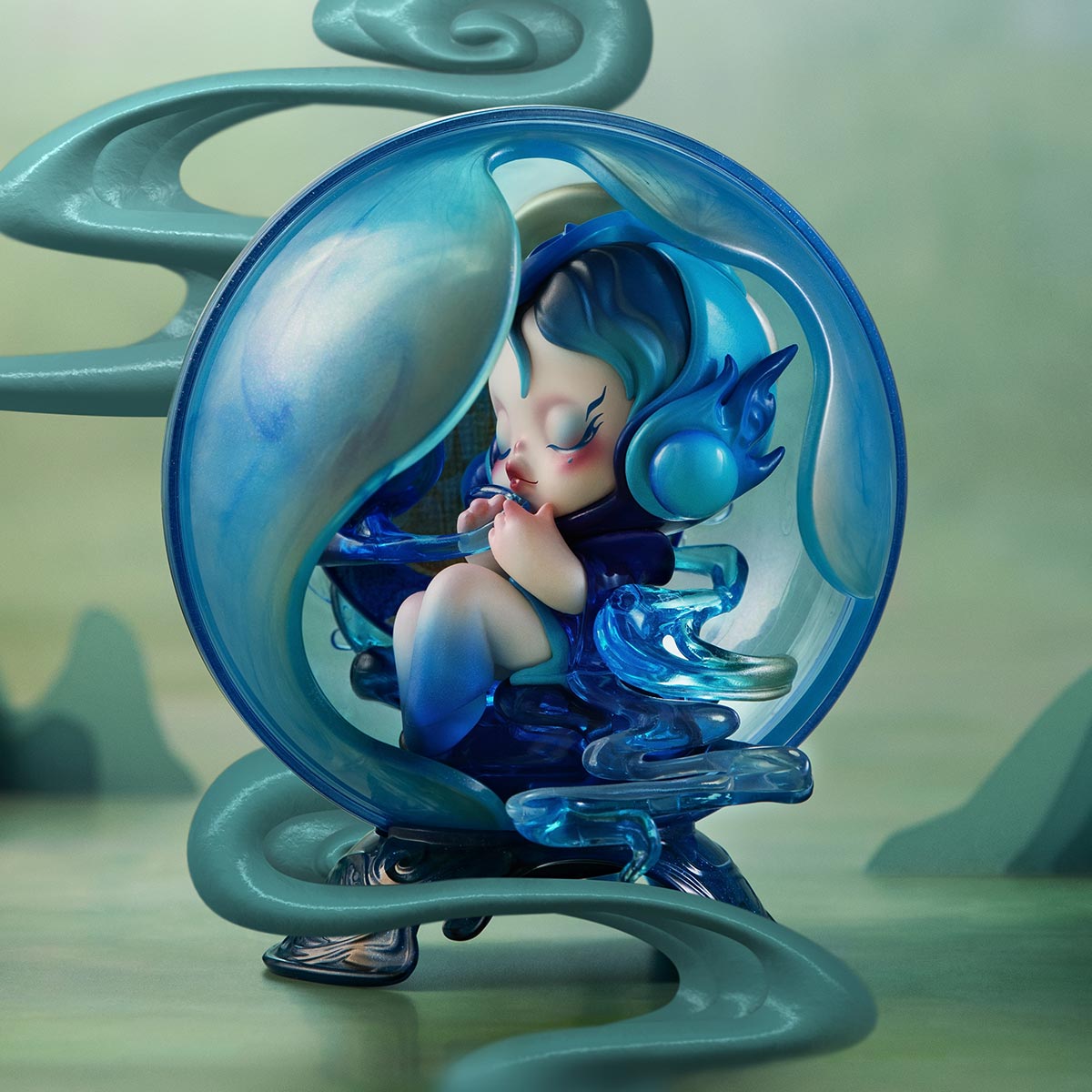 Skullpanda the Mirage Series Figures