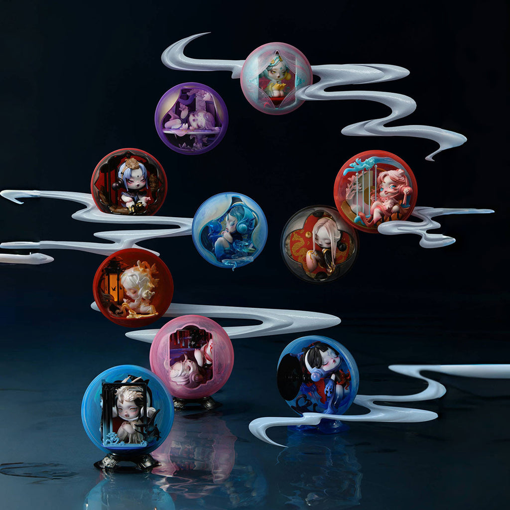 Skullpanda the Mirage Series Figures