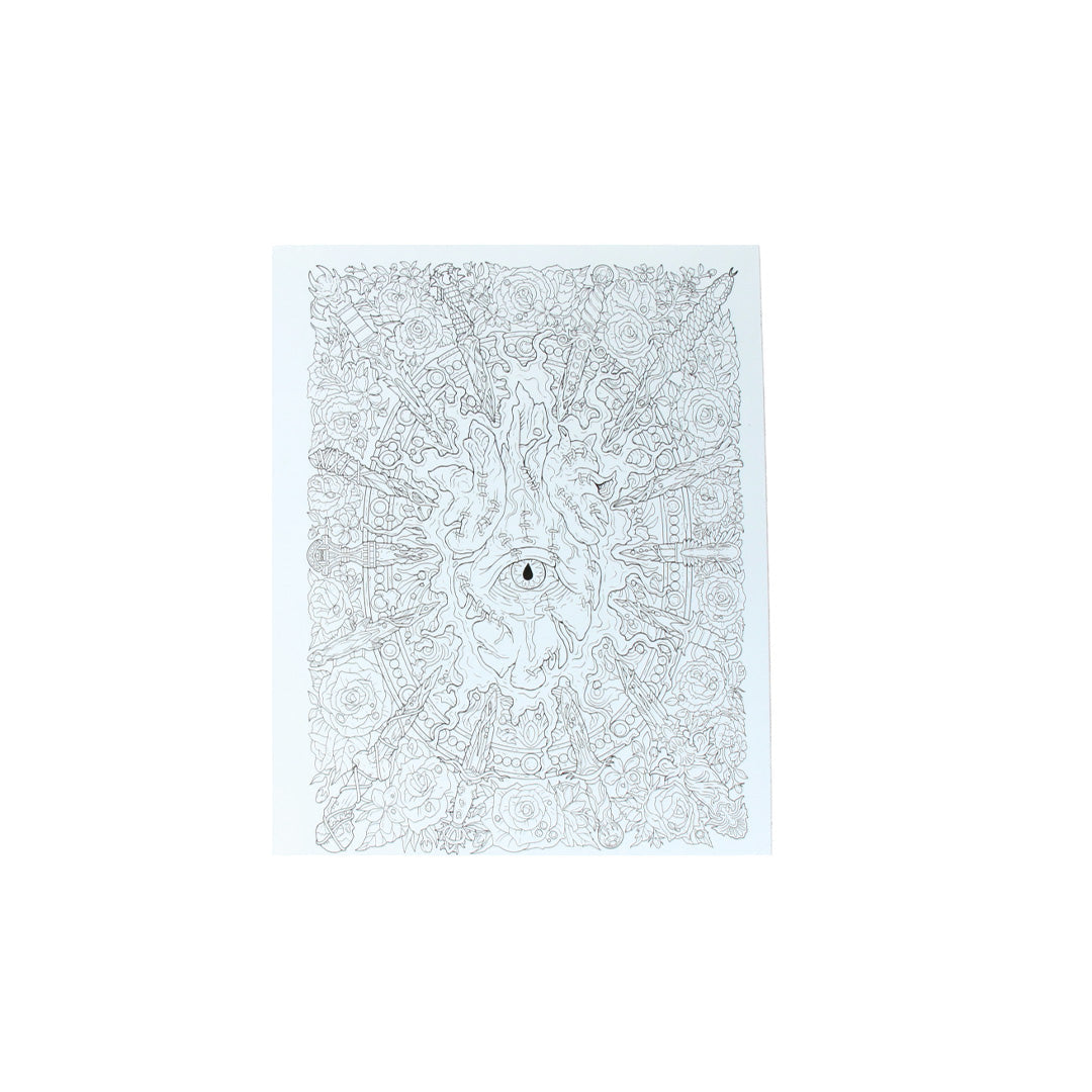 Dark Art Nightmare : A Horror Coloring Book