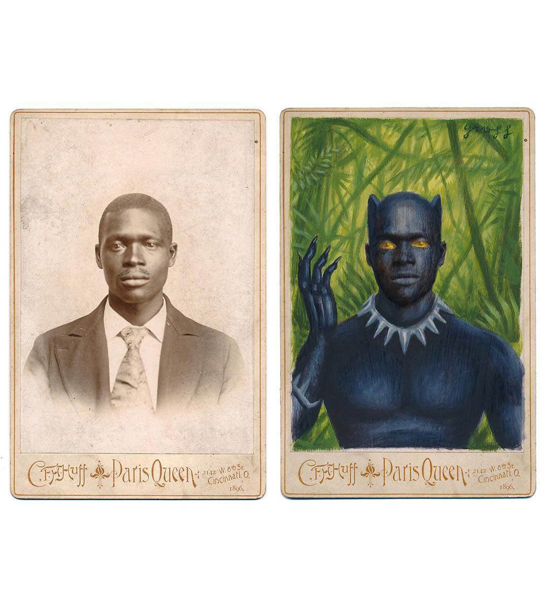 Transformations - The Cabinet Card Paintings of Alex Gross 2012-2019