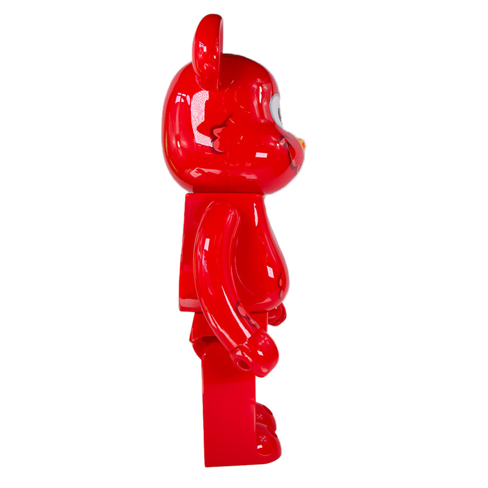 1000% Bearbrick Coin Parking Delivery x Sesame Street Elmo (CPD Ver.)