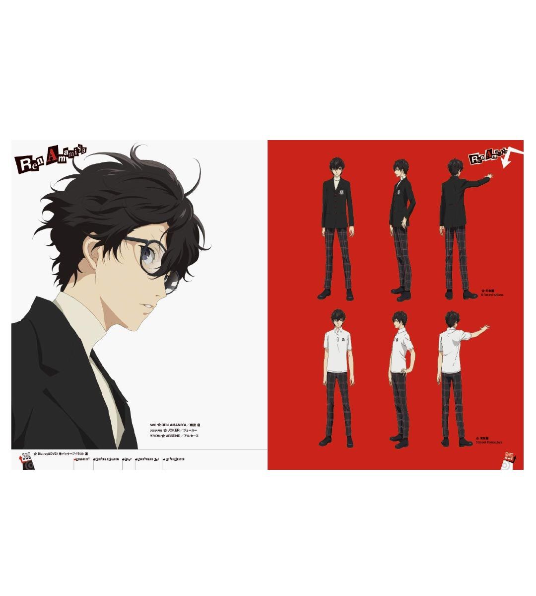 Persona 5 the Animation : the Artworks