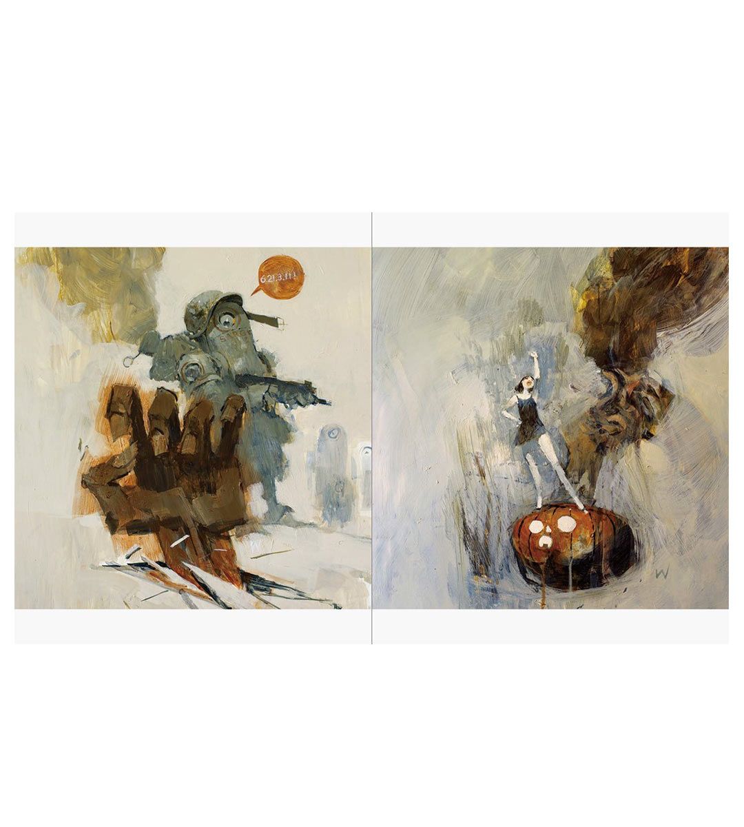 Zawa-zawa : The Treasured Art Works of Ashley Wood