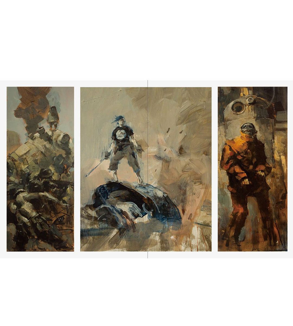 Zawa-zawa : The Treasured Art Works of Ashley Wood