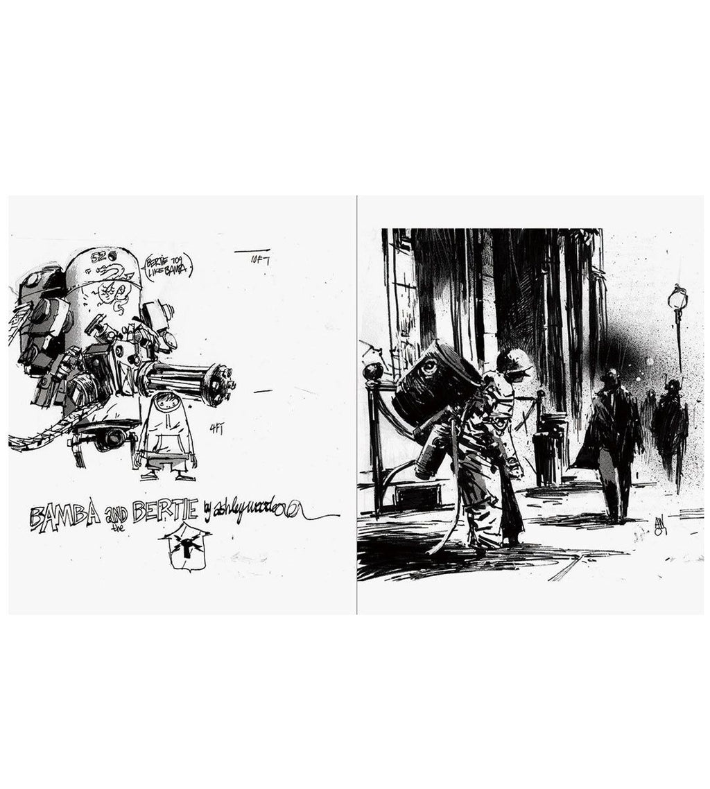 Zawa-zawa : The Treasured Art Works of Ashley Wood
