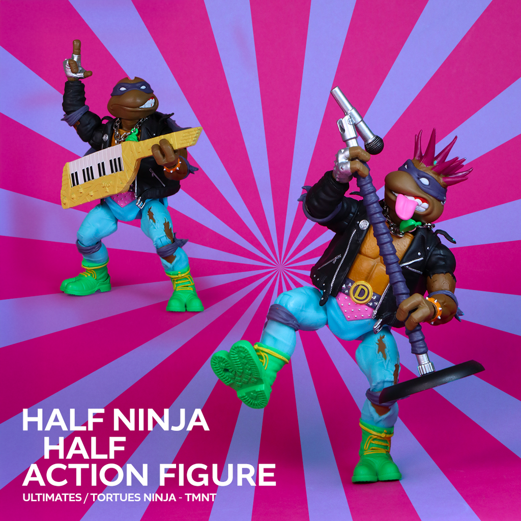 Punk Rock Donatello (Tortues Ninja - TMNT) - ULTIMATES! Wave 7