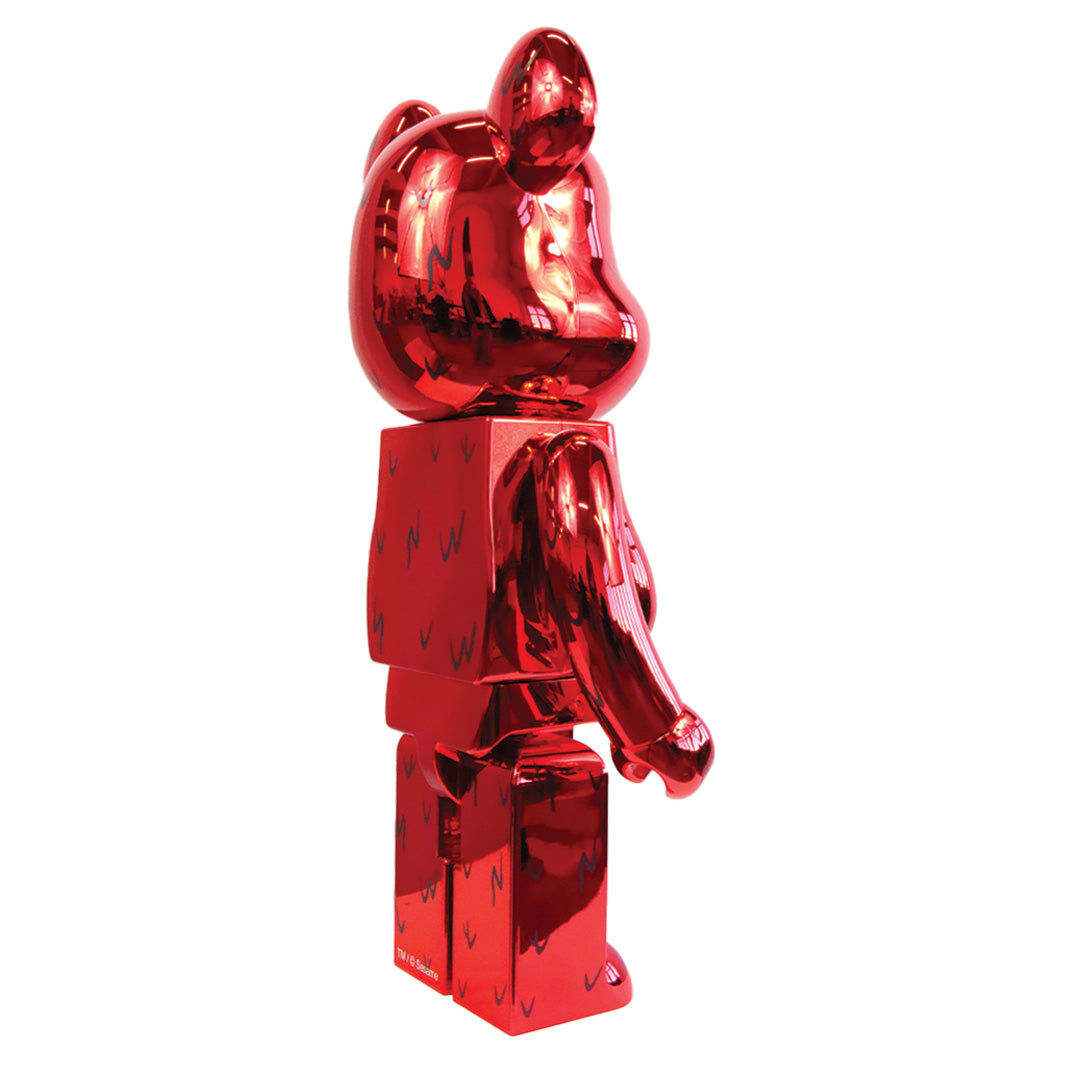 1000% Bearbrick Elmo Chrome Ver.