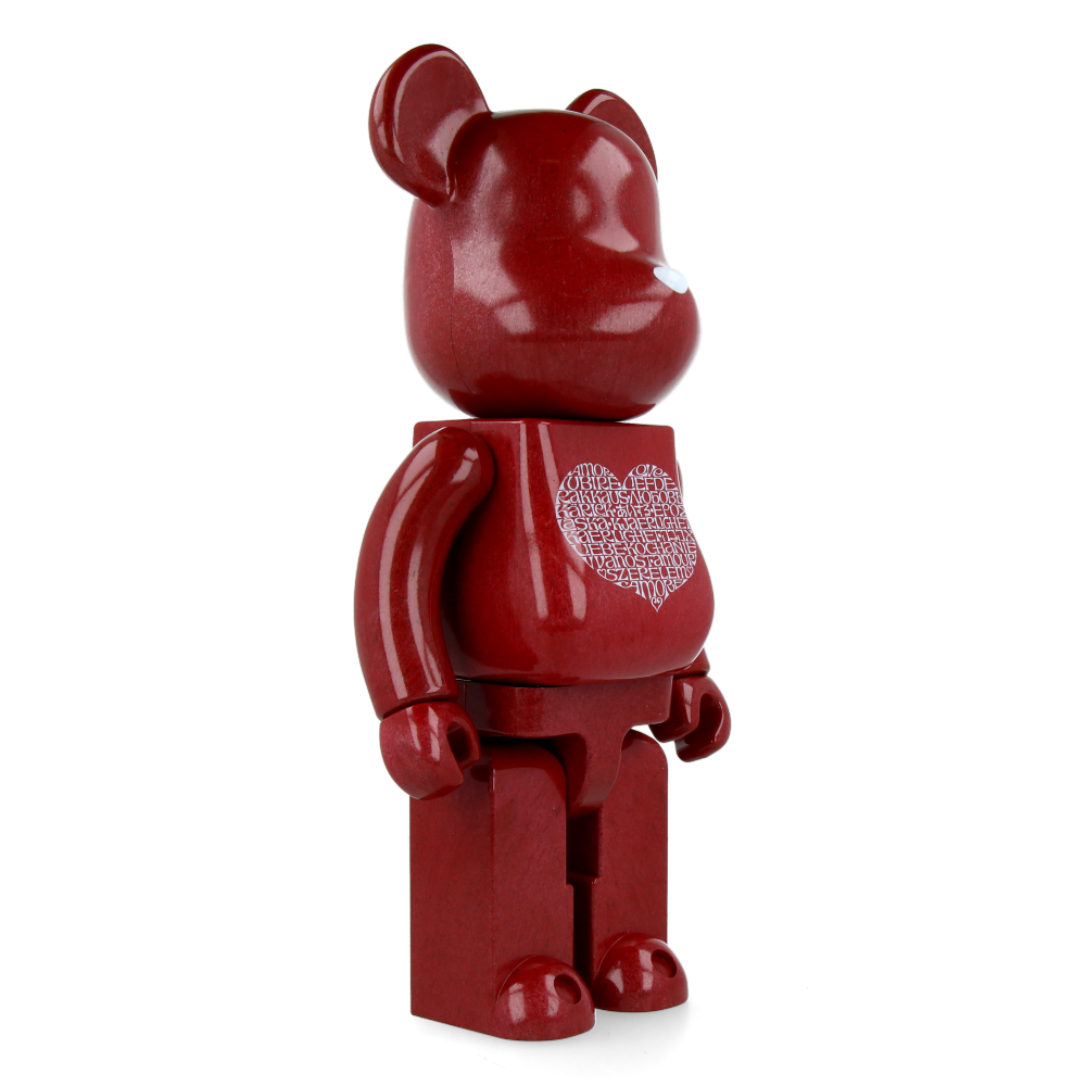 400% Bearbrick Alexander Girard - International Love Heart
