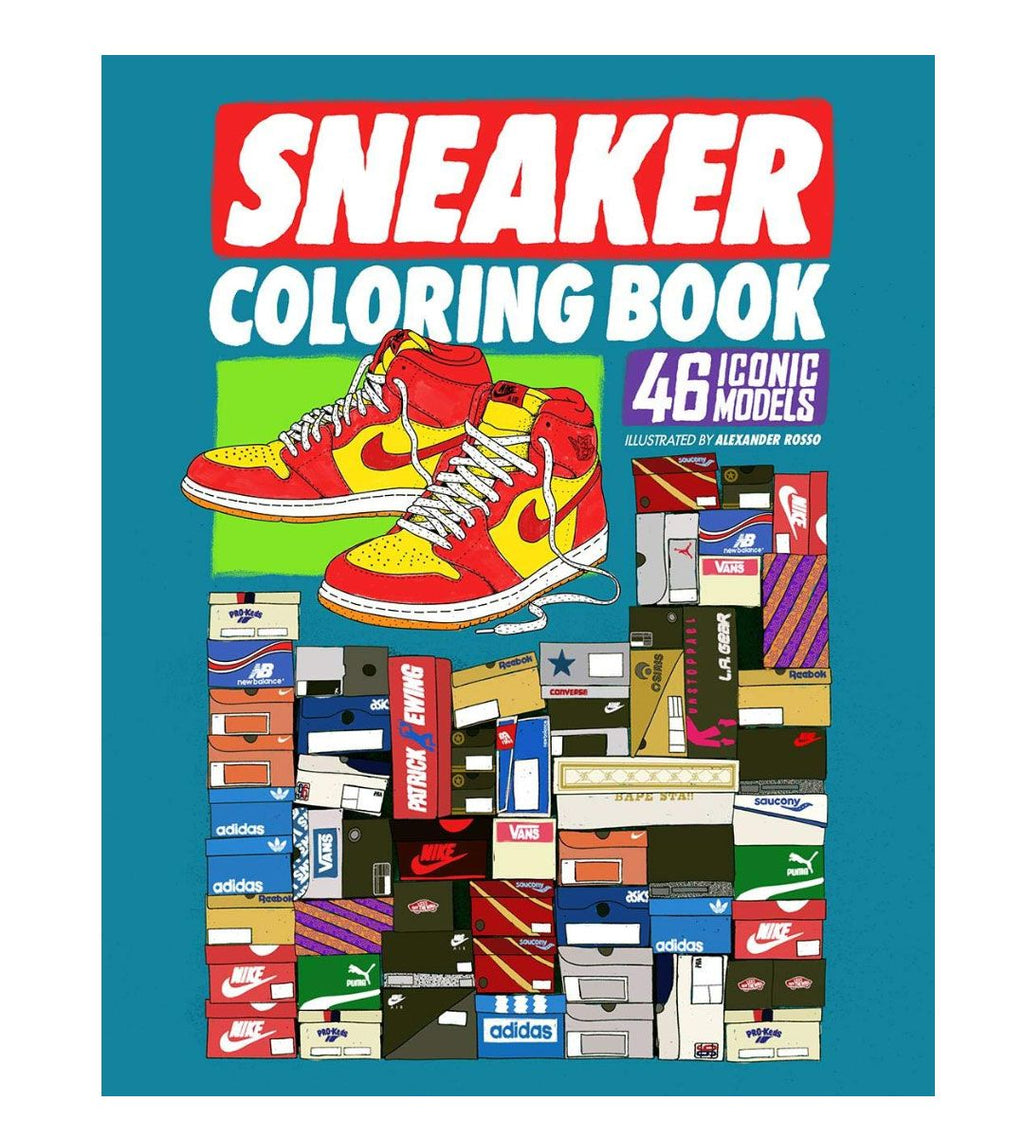 Sneaker Coloring Book