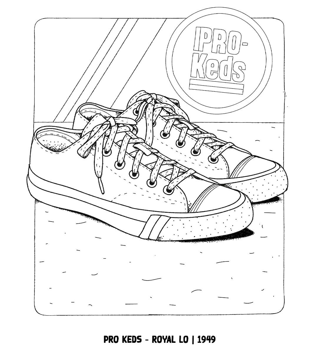 Sneaker Coloring Book