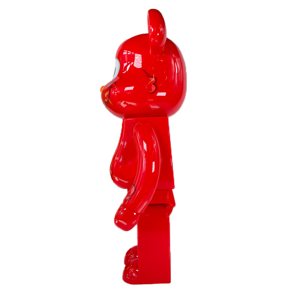 1000% Bearbrick Coin Parking Delivery x Sesame Street Elmo (CPD Ver.)