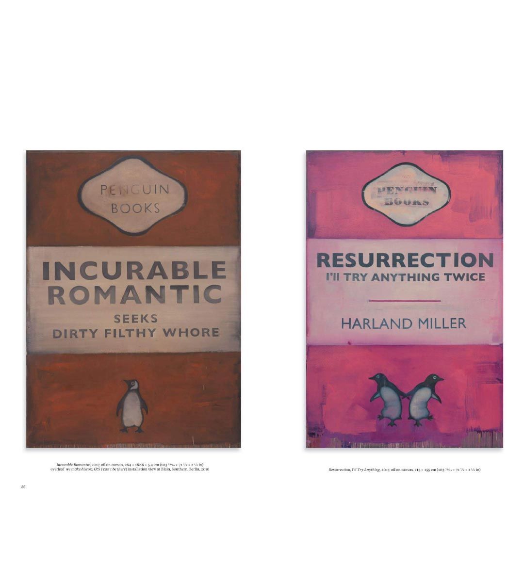 Harland Miller :  In Shadows I Boogie