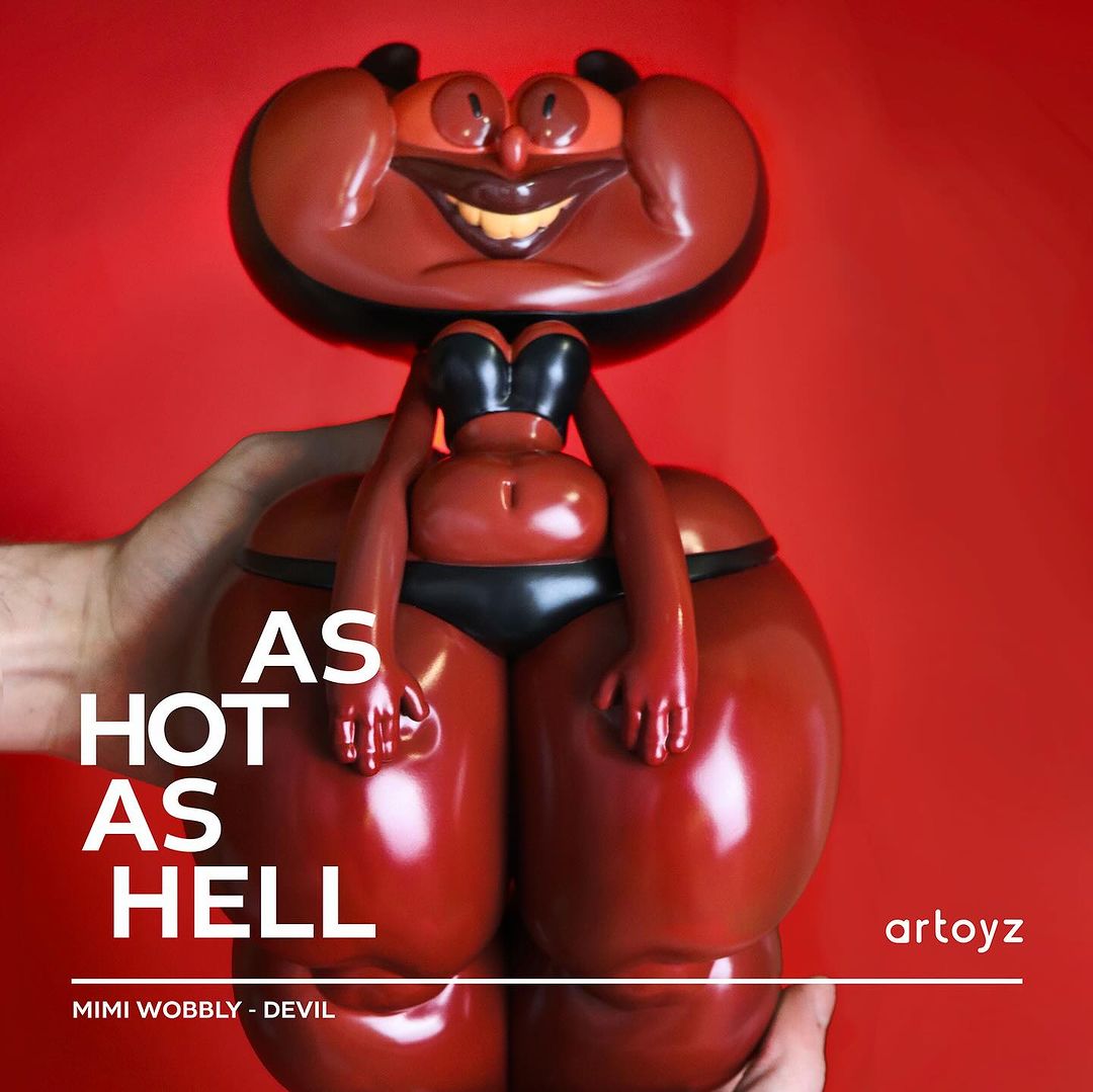 Mimi Wobbly Devil by Dave Cooper