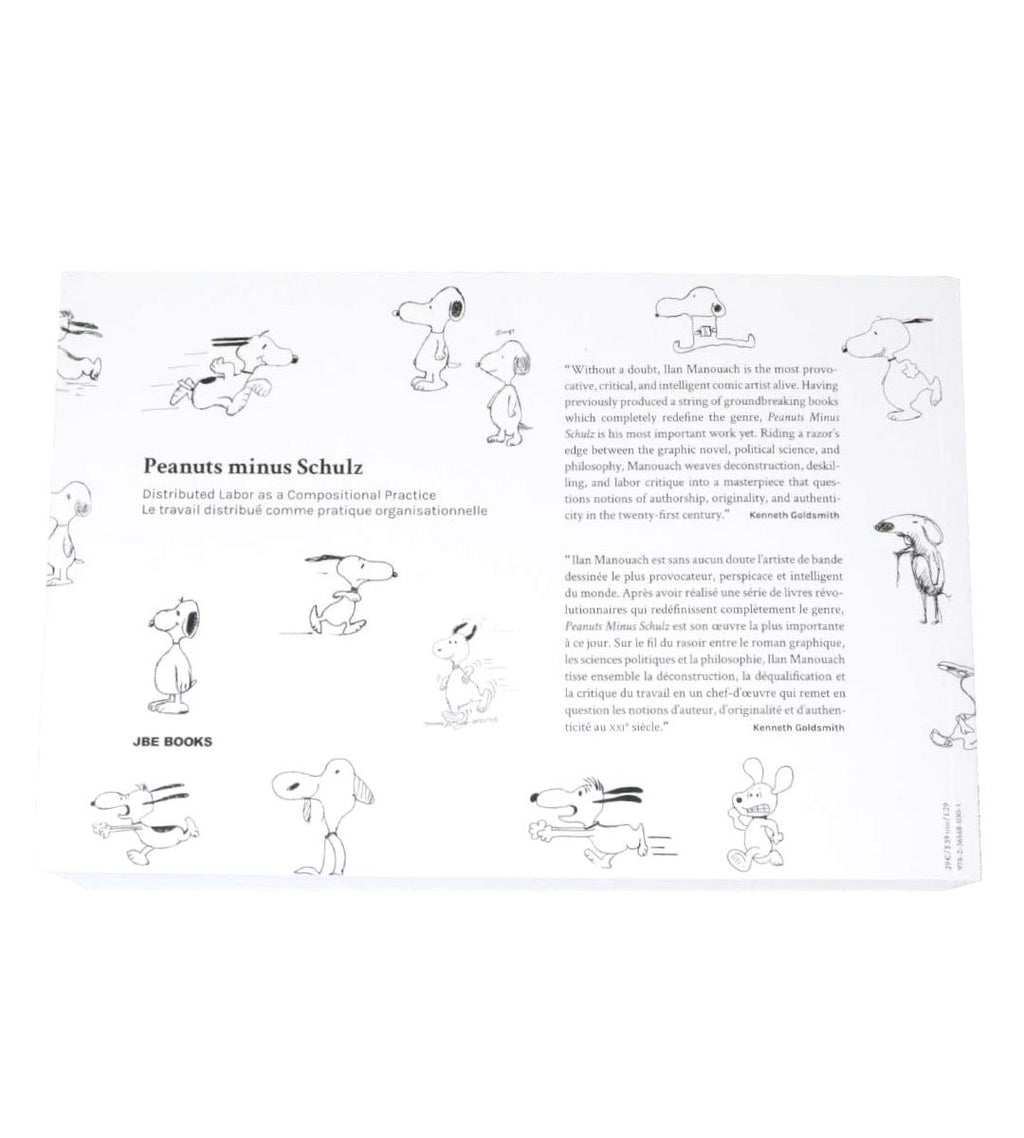 Peanuts minus Schultz - Ilan Manouach