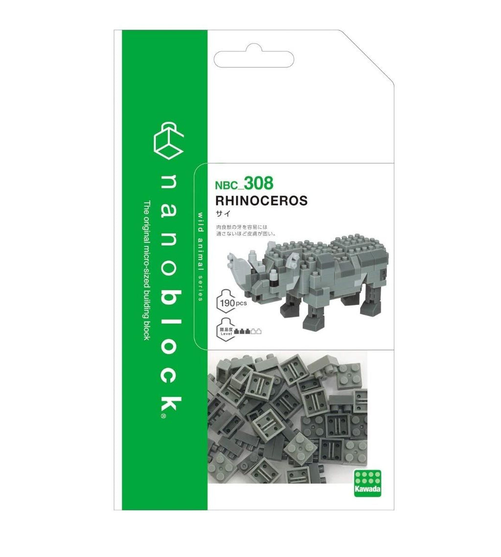 Nanoblock - Rhinoceros - NBC 308