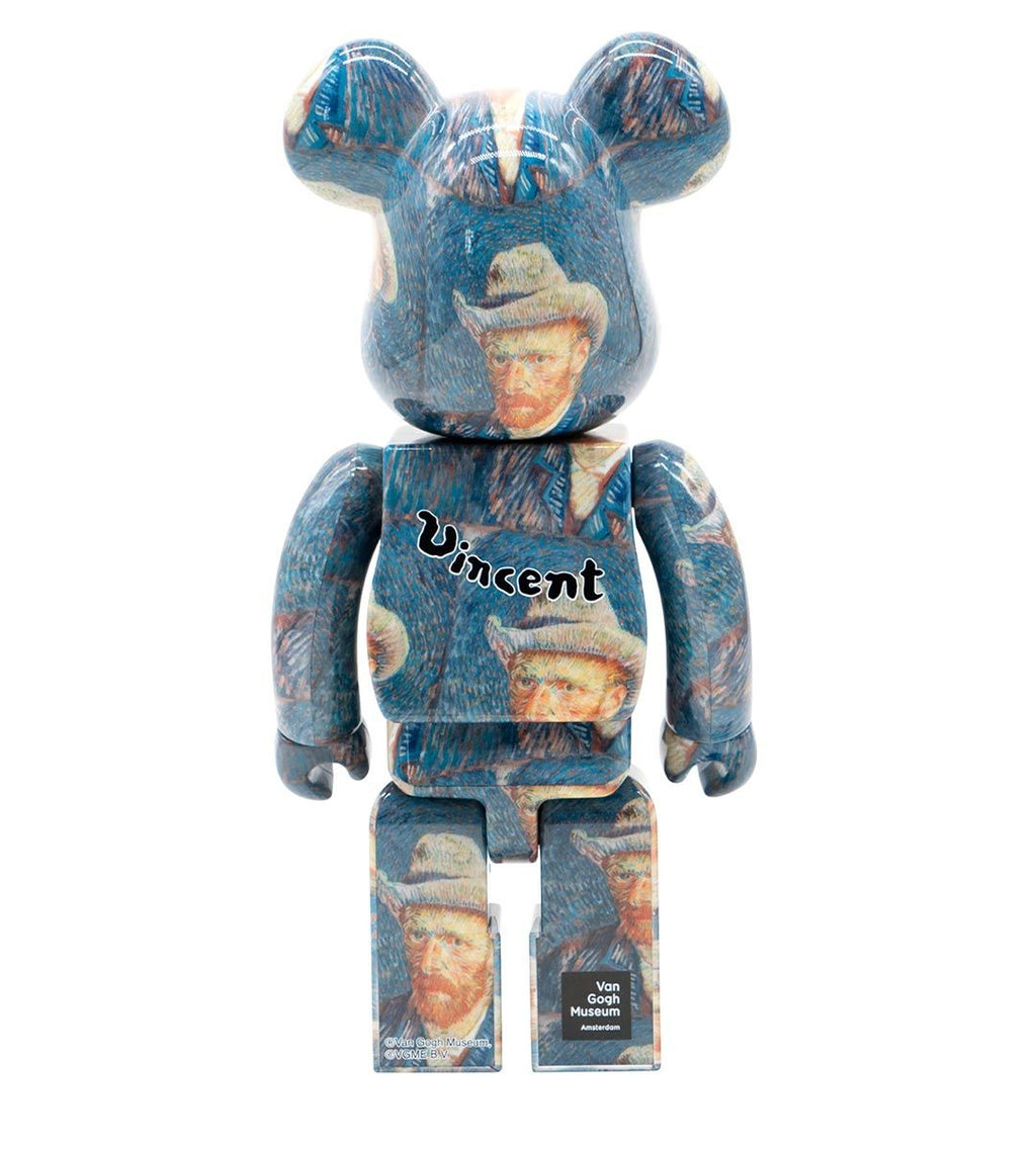 1000% Bearbrick VanGogh Museum Self Portrait