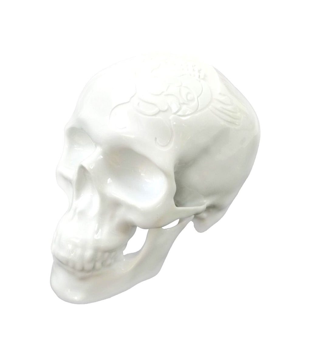 Skull KOI Engraving - Noon