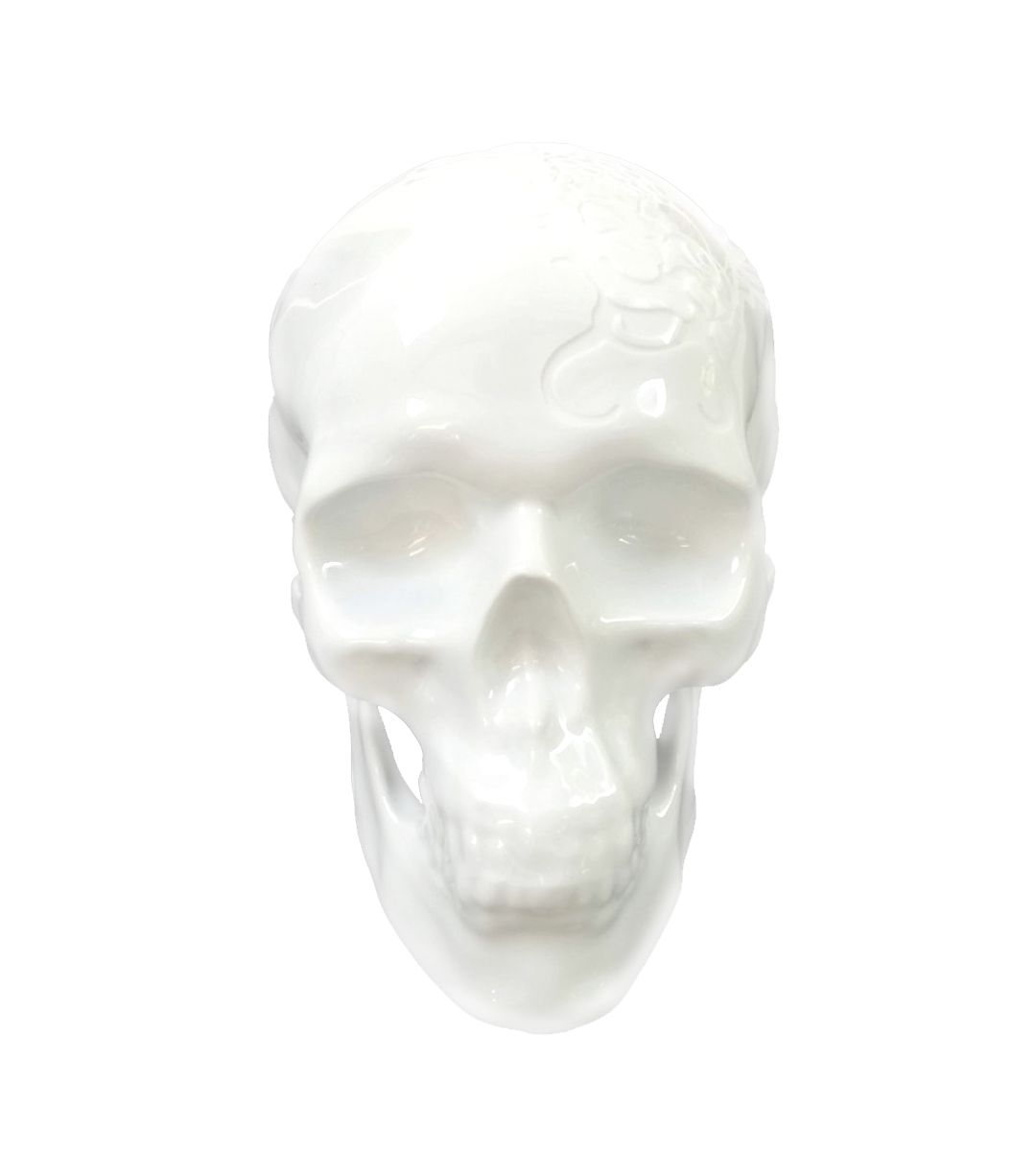 Skull KOI Engraving - Noon