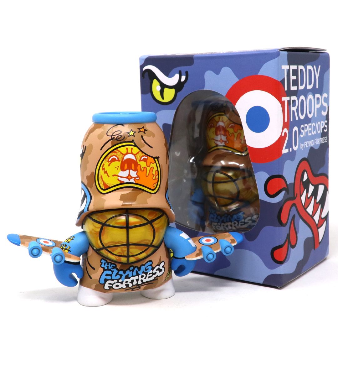 4" Teddy Troops 2.0 Spec/Ops series - Sand Camouflage Trooper