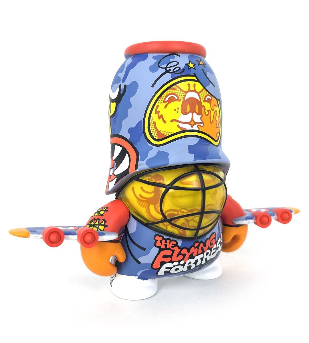 4" Teddy Troops 2.0 Spec/Ops series - Blue Camouflage Trooper