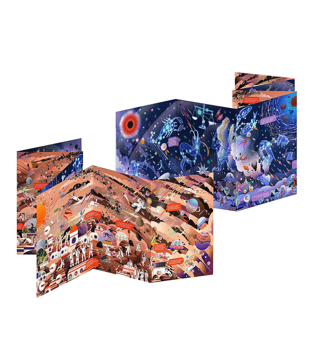 Day & Night Outer Space : Explore the World Around the Clock