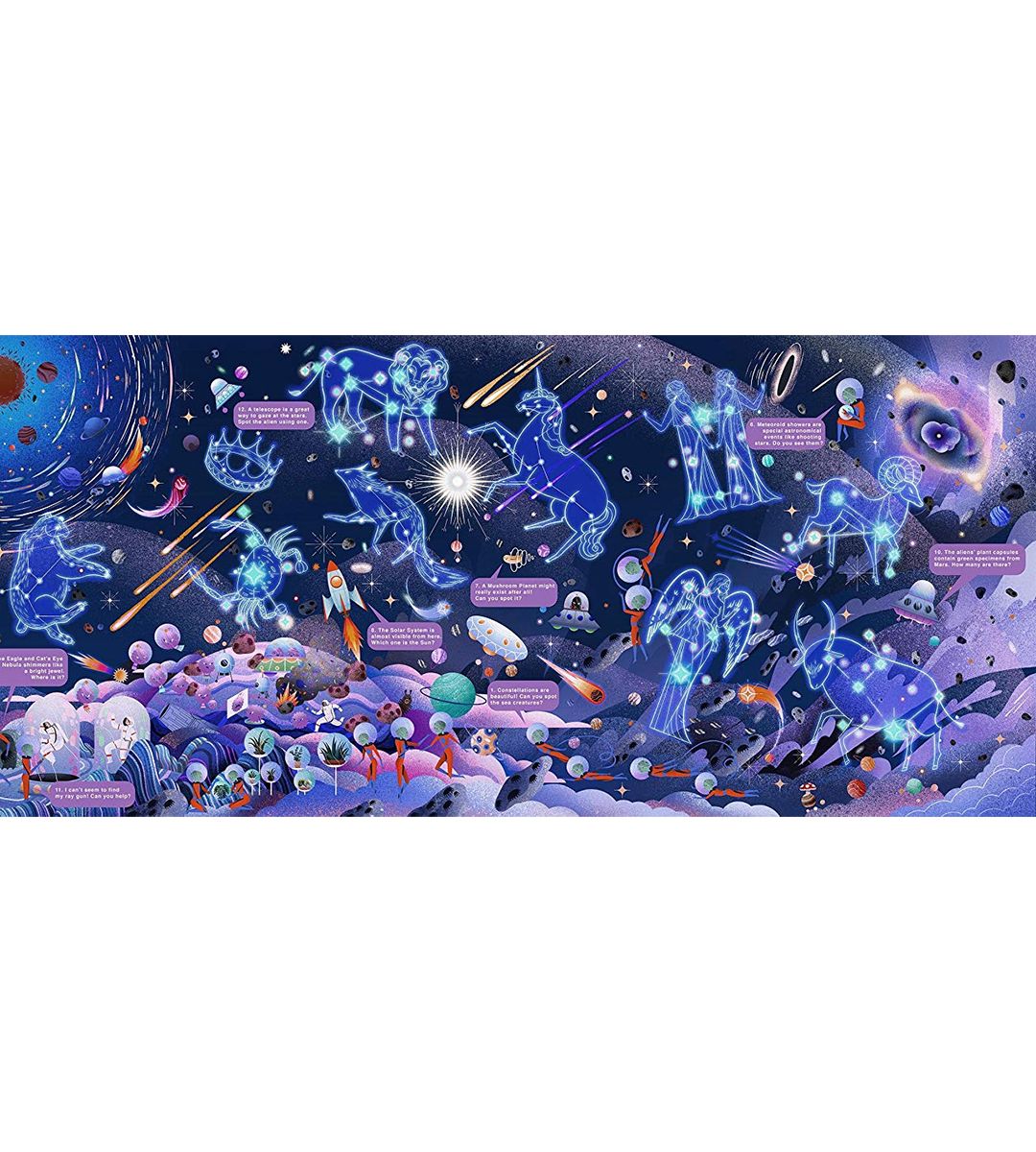 Day & Night Outer Space : Explore the World Around the Clock