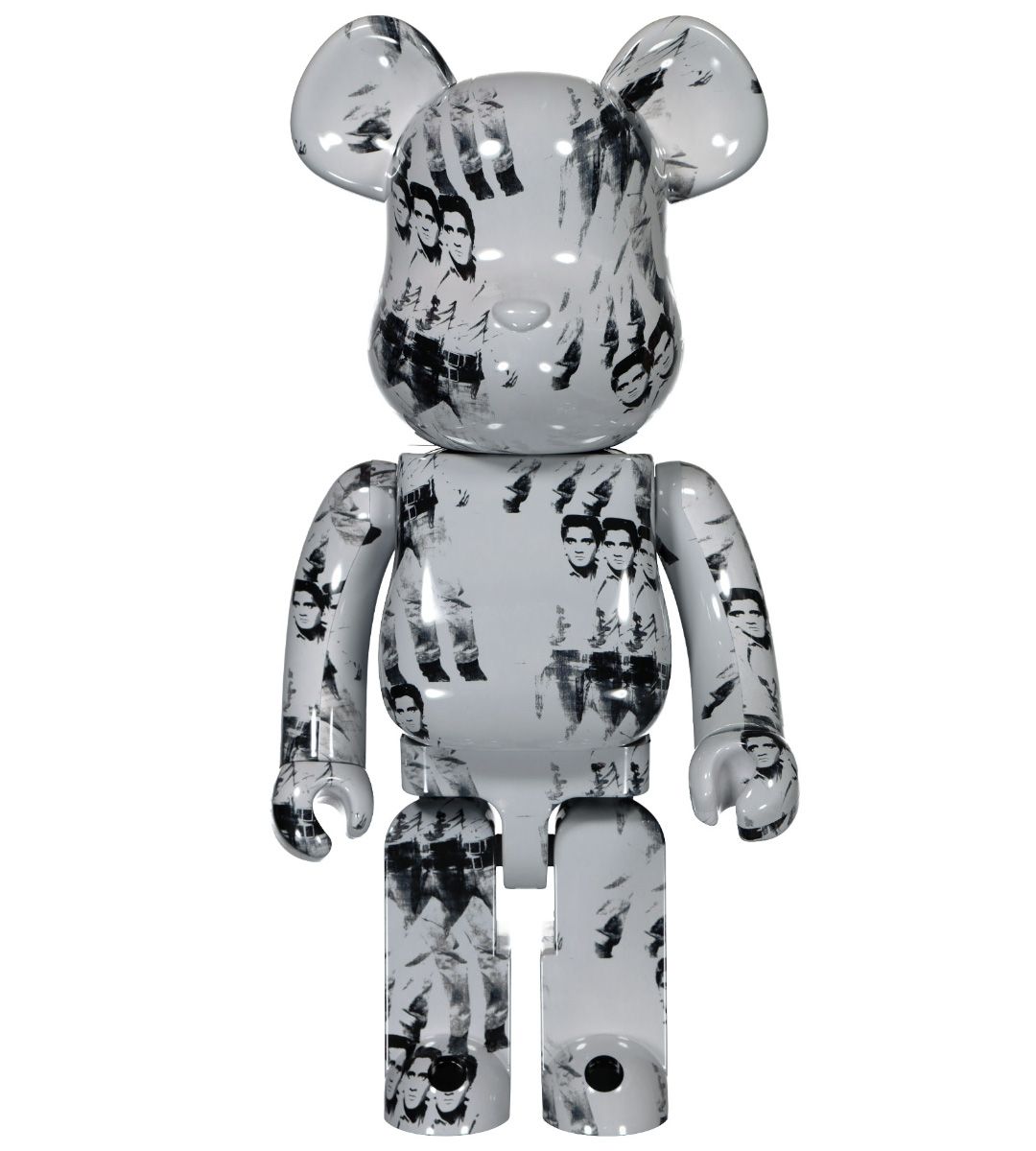 1000% Bearbrick Andy Warhol Elvis Presley