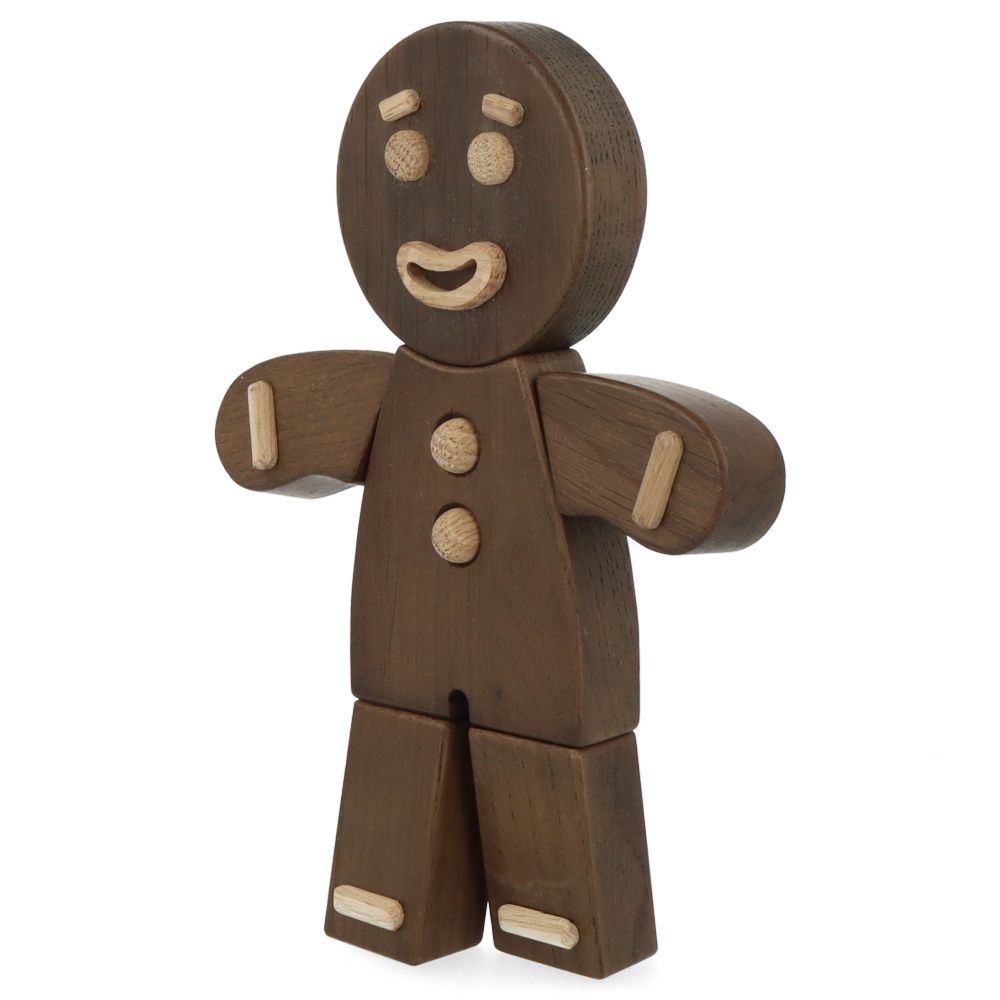 Gingerbread Man Smoked Stained Oak - Small