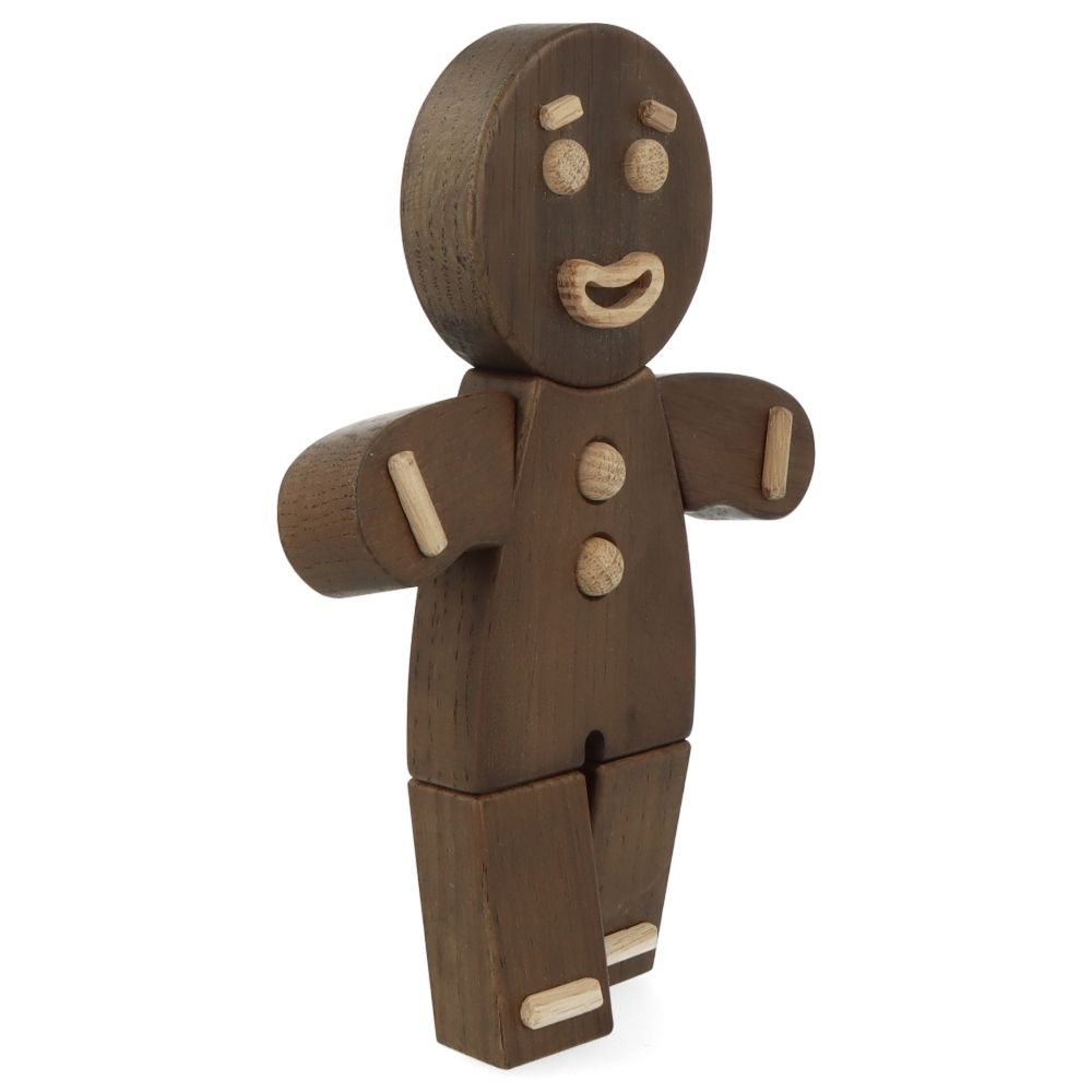 Gingerbread Man Smoked Stained Oak - Small