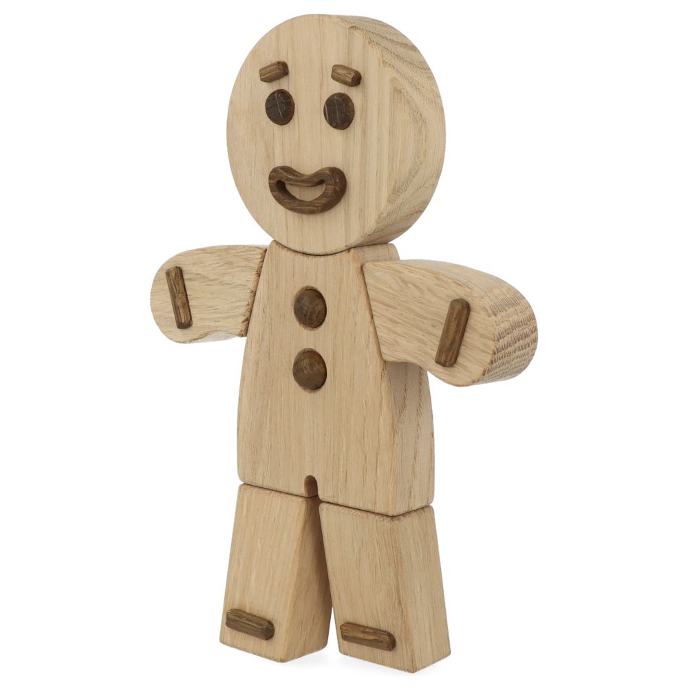 Gingerbread Man Natural Oak - Small