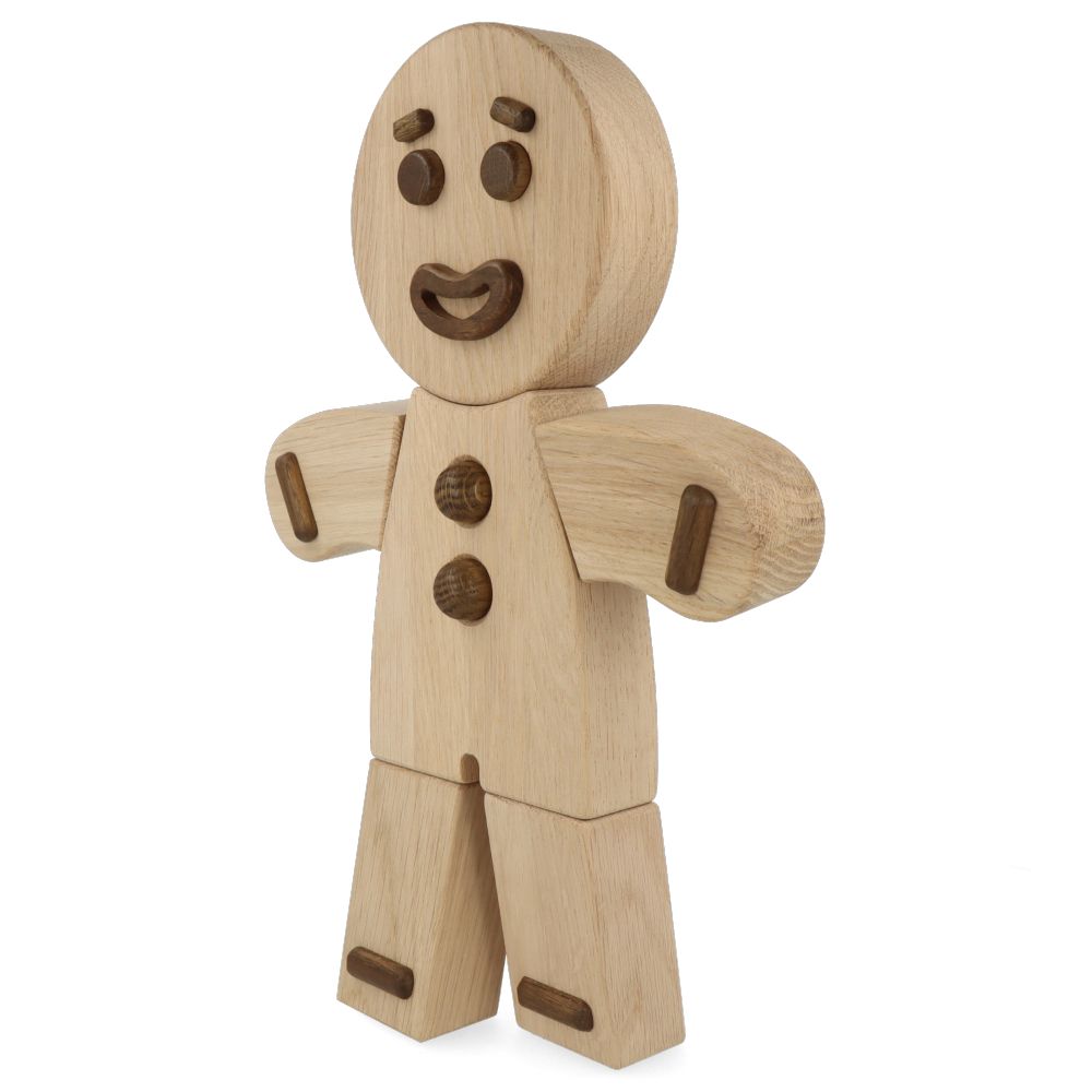 Gingerbread Man Natural Oak - Large