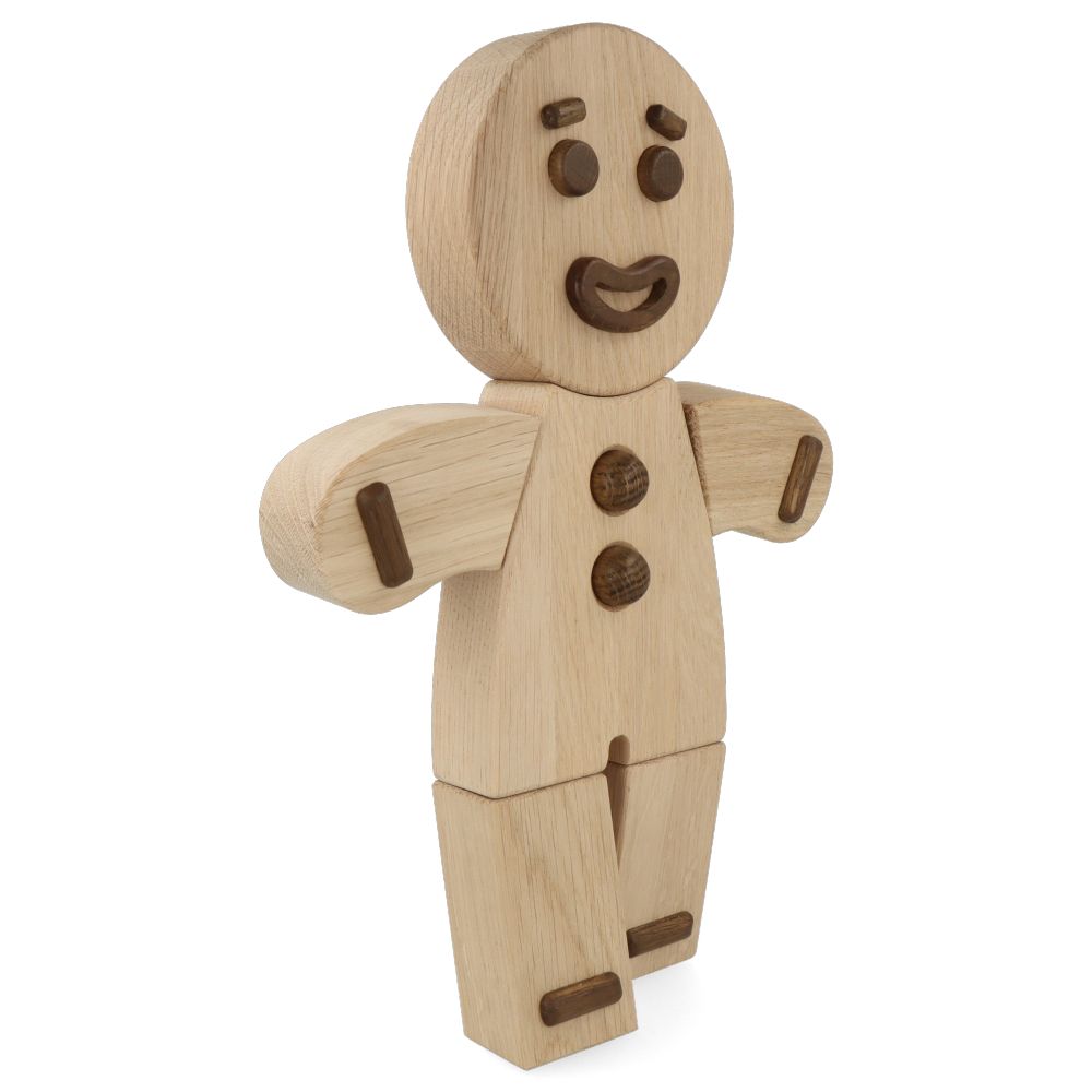 Gingerbread Man Natural Oak - Large