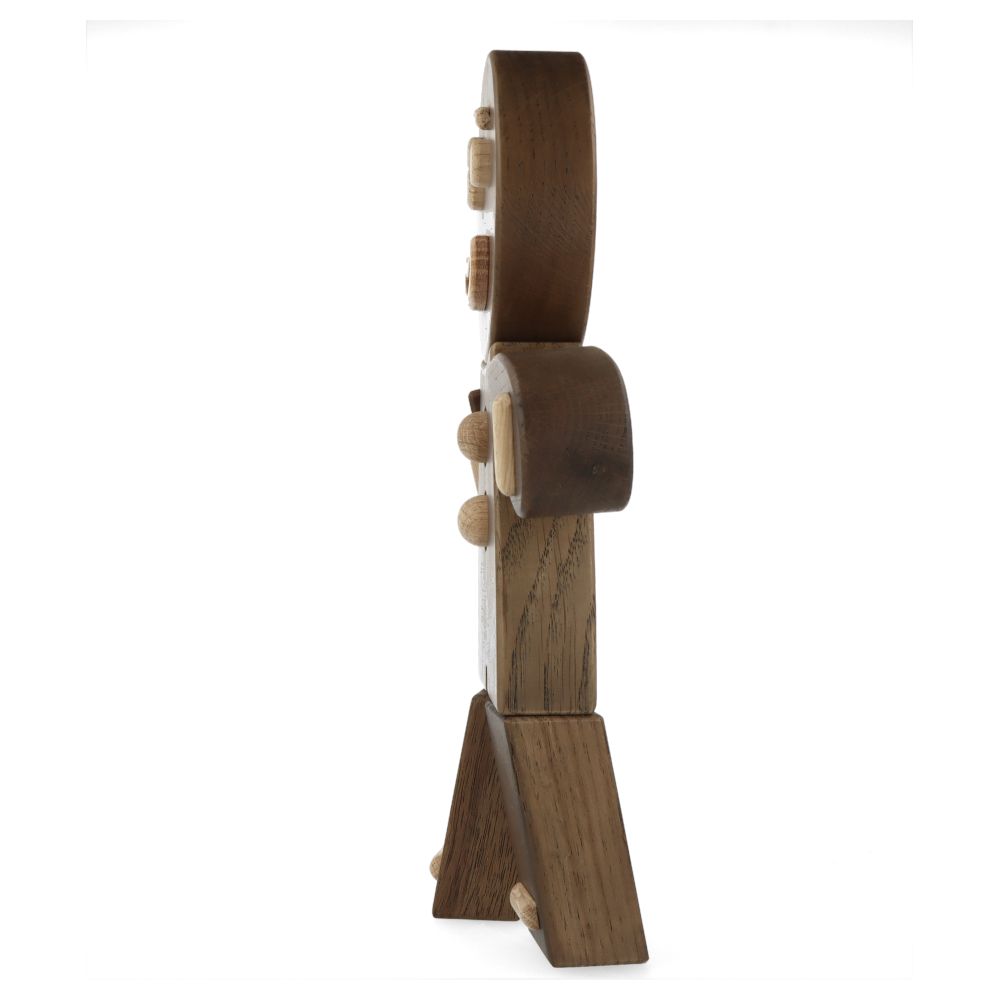Gingerbread Man Smoke Stained Oak - Large