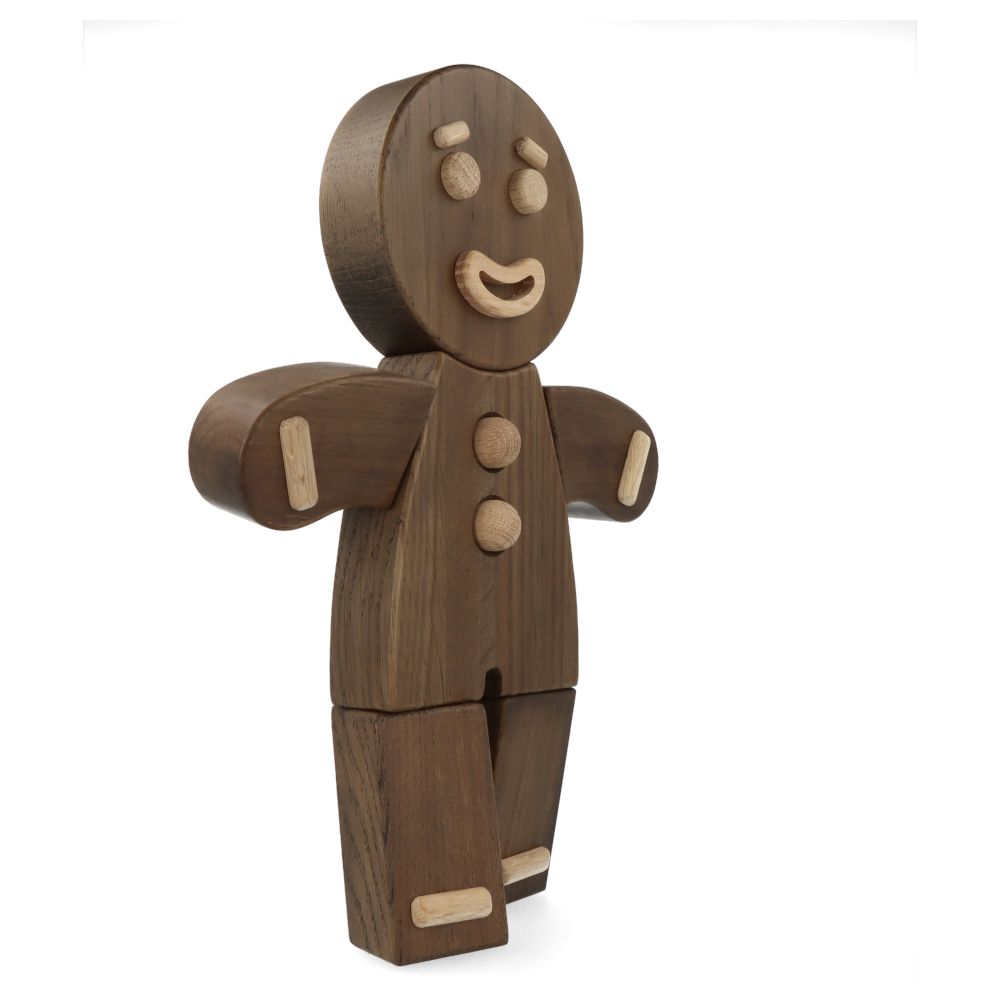 Gingerbread Man Smoke Stained Oak - Large