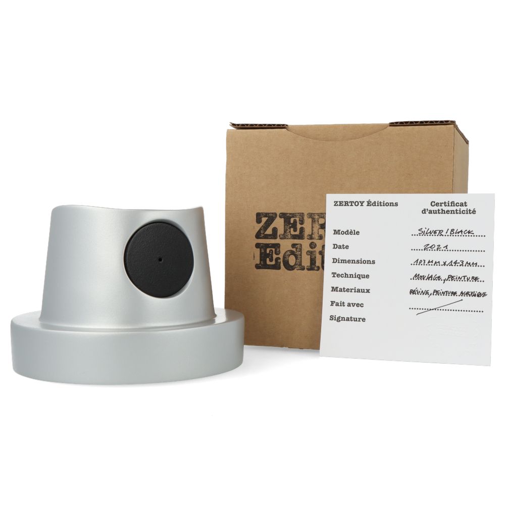 Zertoy - Silver & Black Cap