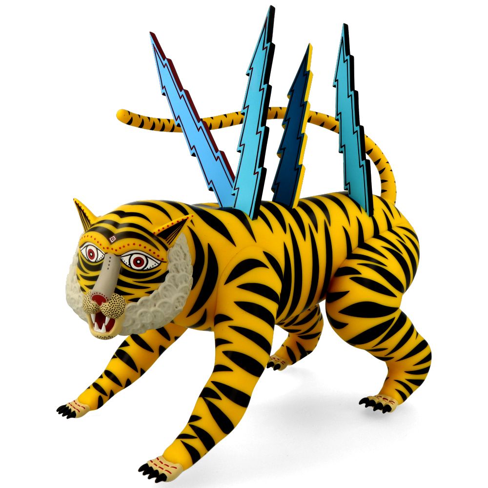 Tiger Bolts by Matt Leines - RVCA x Artoyz Originals