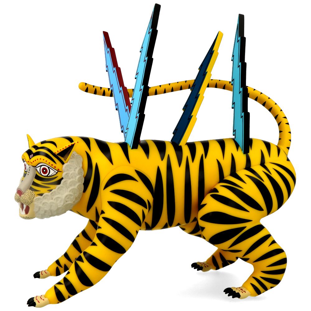 Tiger Bolts by Matt Leines - RVCA x Artoyz Originals