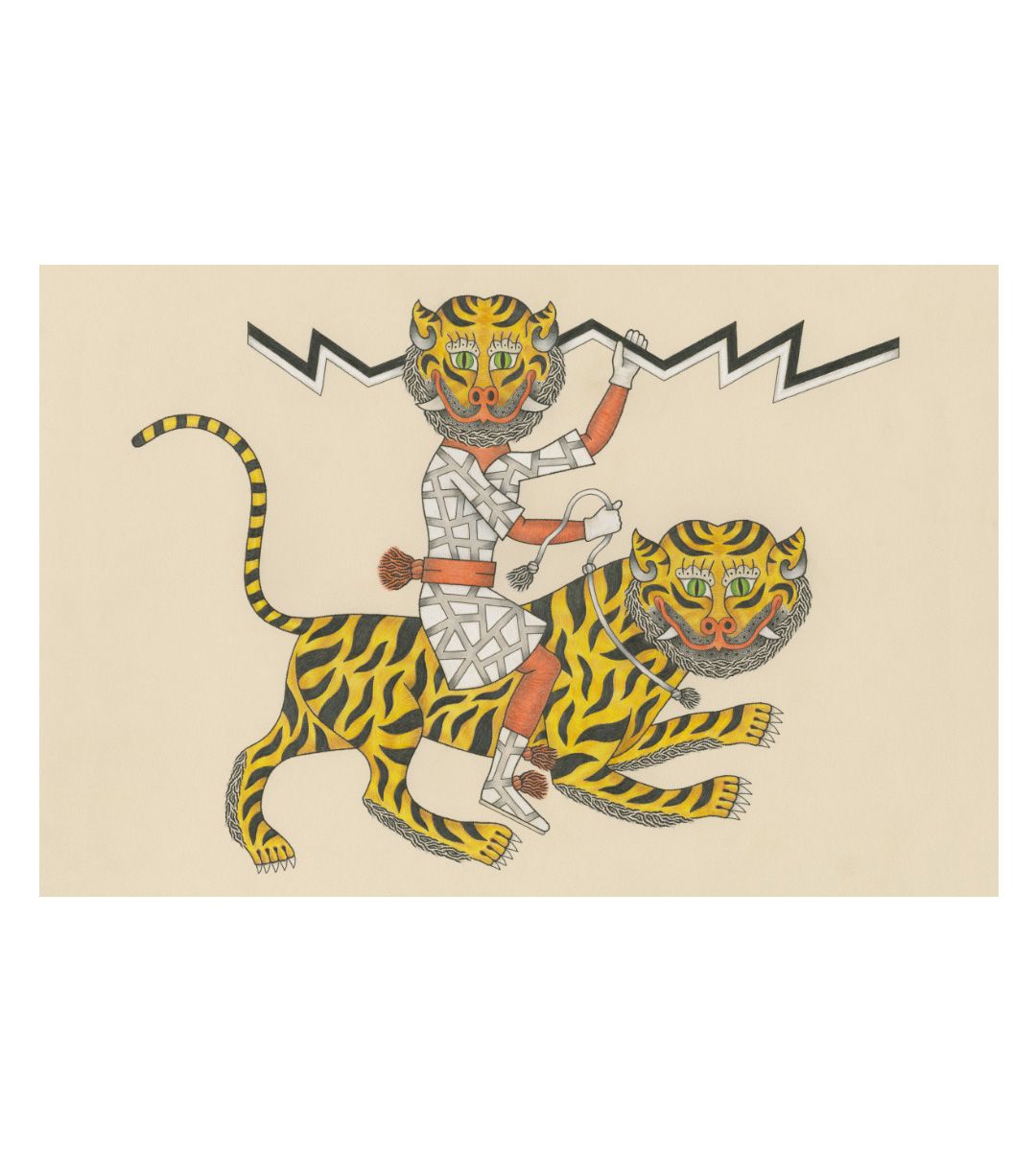 Tiger Rider by Matt Leines
