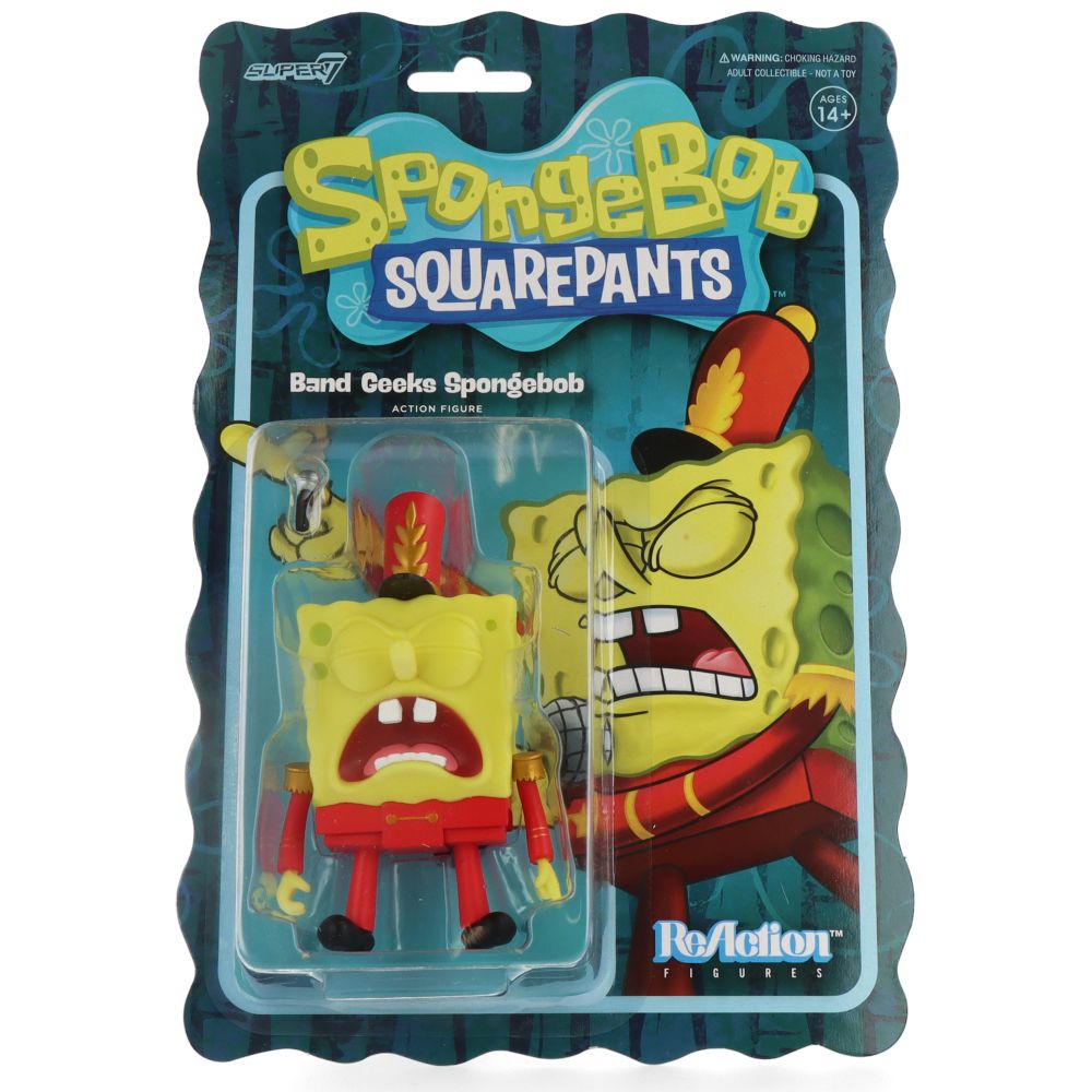 Band Geeks Spongebob- Spongebob SquarePants Wave 2 - ReAction figures