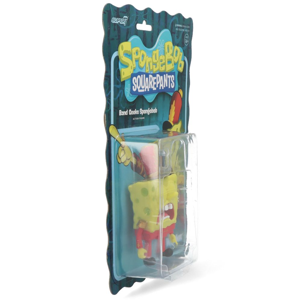 Band Geeks Spongebob- Spongebob SquarePants Wave 2 - ReAction figures