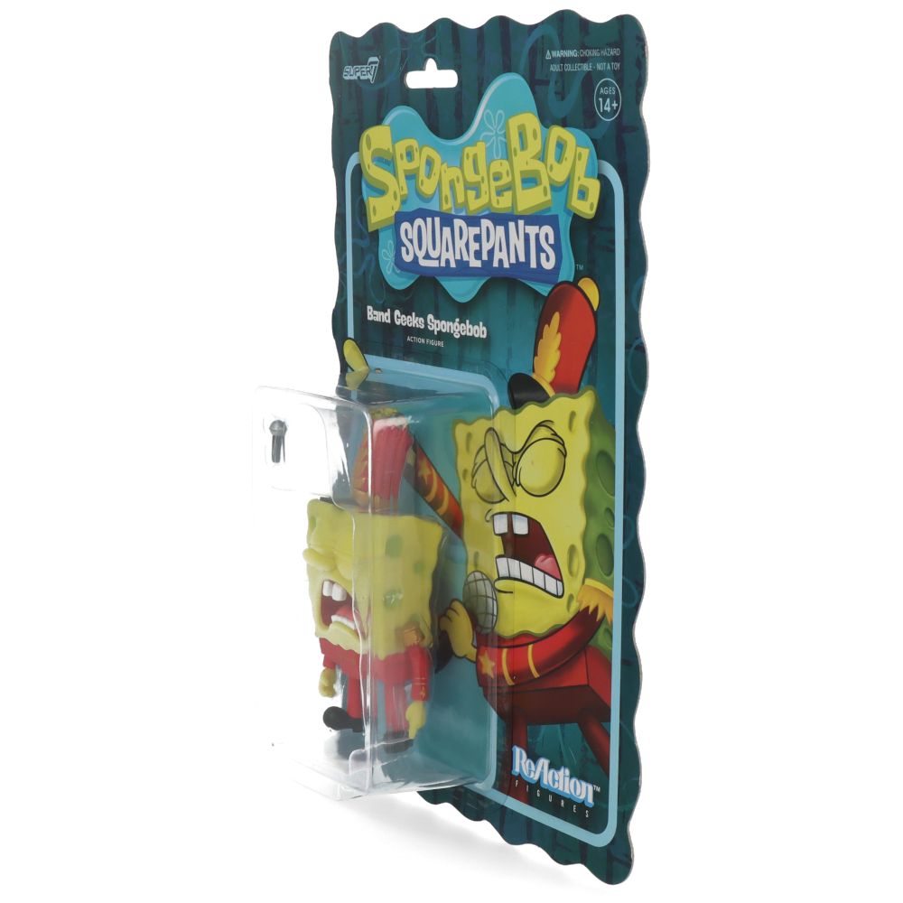 Band Geeks Spongebob- Spongebob SquarePants Wave 2 - ReAction figures